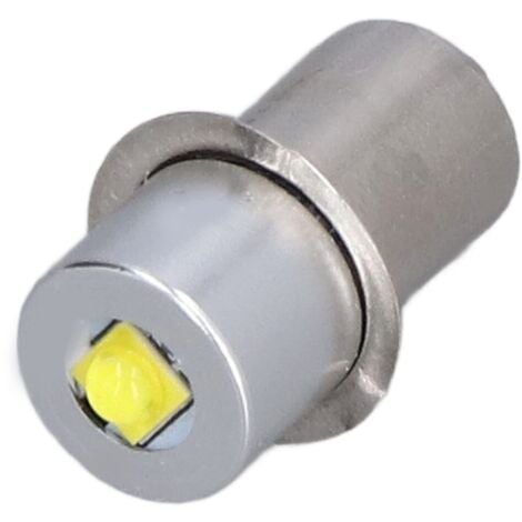 Ampoule de lampe de poche LED, ampoule de rechange 4,5 V 3 W, ampoule LED en alliage d'aluminium, robuste, durable, lue durée de vie.