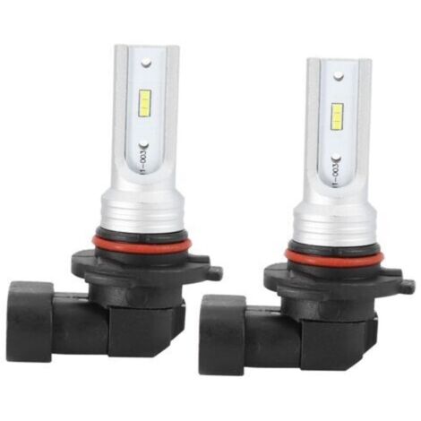 Ampoule de phare antibrouillard LED blanche. 2 pièces. 9005 HB3 72W 6000K. perles avec décodage