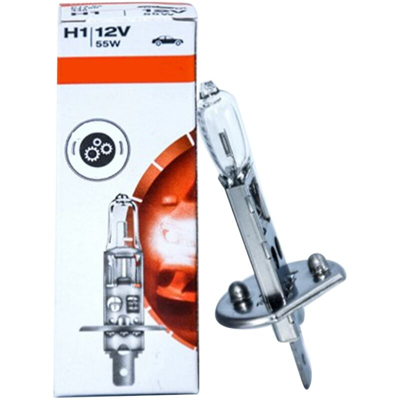 Ampoule de phare de voiture H1 12V 55W ampoule lumineuse de phare halogène de voiture