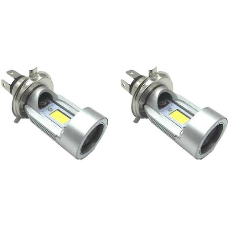 Ampoule de phare LED H4 pour moto, feux de route/croisement