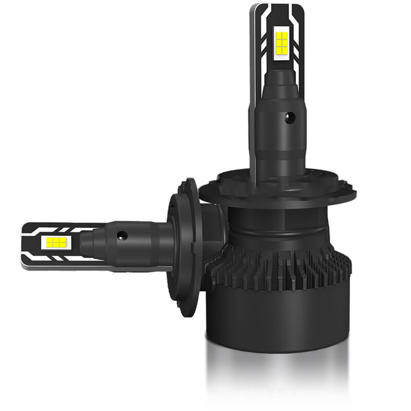 Ampoule de phare led H4 Super Bright High Low Beam Strong Heat Dissipation Stable Car Light Bulb