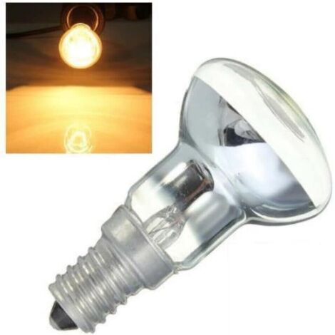 Ampoule de rechange E14 R39 25 W pour lampe à lave, Ampoule plate, pour lampes à paillettes et réflecteurs, Lot de 3