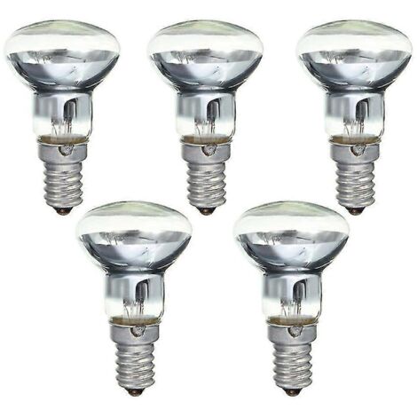 Ampoule de rechange pour lampe à lave E14 R39 30W, spot à visser, réflecteur transparent, ampoule incandescente à lave