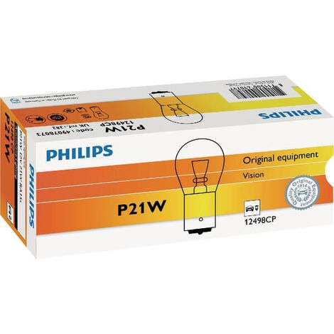 Ampoule de signalisation et d'habitacles P21W Philips