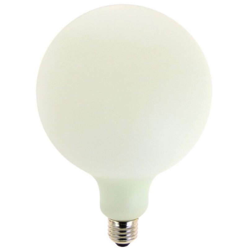 Xanlite - Ampoule led déco éclairante Globe Opaline au verre lacté, culot E27, 12W cons. (100W eq.), 1521 lumens, lumière blanc neutre