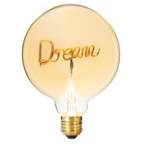 Ampoule Décorative à Filament "Dream" 17cm Ambre