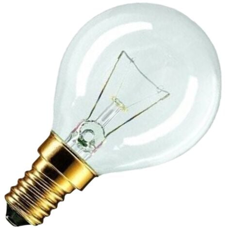 Ampoule E14 40W 300°C (00057874) Four, cuisinière AEG, ARISTON HOTPOINT, BLAUPUNKT, BLOMBERG, BOREAL, BOSCH, BRANDT, CANDY, CONSTRUCTA, CRYSTAL, CUISINE PLUS, DE DIETRICH, DIFFUSION, ELECTROLUX, ELEKT