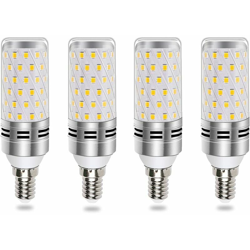 Ampoule E14 Mais LED 16W Blanc Froid 6000K, Équivalent Halogène E14 100W 120W, 1600LM, 360° Lumiere, AC 175-265V, Ampoule E14 Bougie LED pour