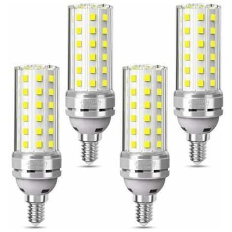 Ampoule E14 LED 6000K Blanc Froid 1450LM 12W Ampoule Maïs Équivaut à Ampoule Halogène 100W E14 Ampoules LED éclairage Led E14 Non Dimmable- Lot de 4
