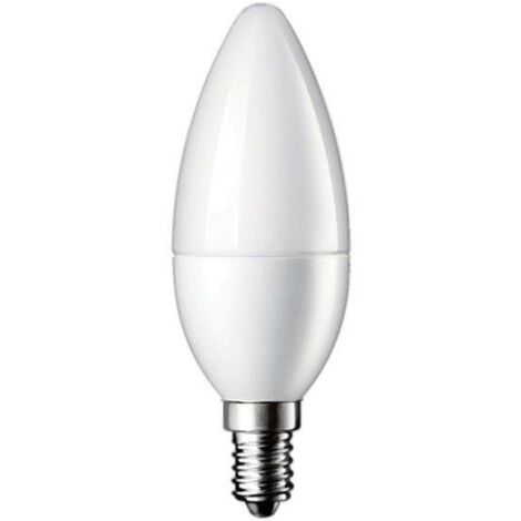 Ampoule E14 LED 6W 220V C37 180° Dimmable - Unité / Blanc Froid  - SILUMEN