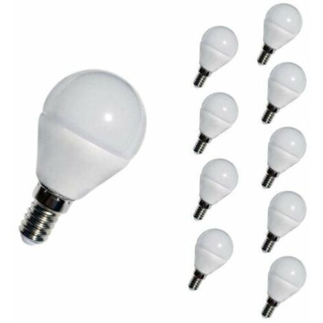 Ampoule LED E14 6W 220V G45 240° (Pack de 10)