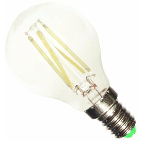 Ampoule E14 LED Filament 6W 220V G45 COB 360° Classique - Blanc Neutre  - SILUMEN