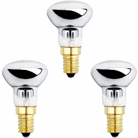 Ampoule E14 R39 25W pour Lampe de Lave, Dimmable, Blanc Chaud 2600K, 250LM, Ampoules Réflecteur Petit Culot
