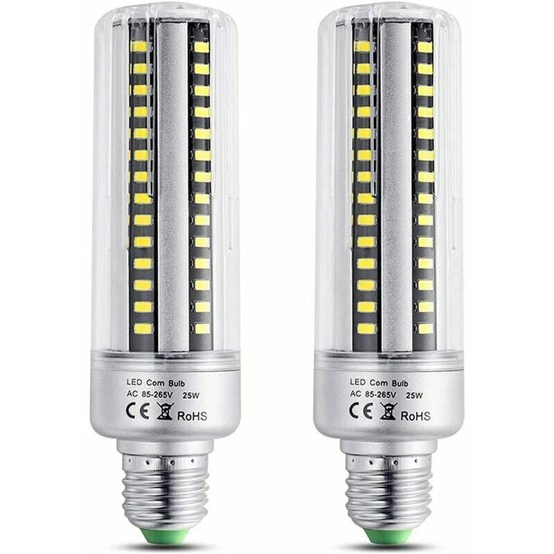 Forehill - Ampoule E27 25W led Blanc Chaud 3000K, 2500LM de Haute Luminosité, Équivalent Halogène Ampoule 200W, Non-dimmable, E27 led Ampoule de Maïs