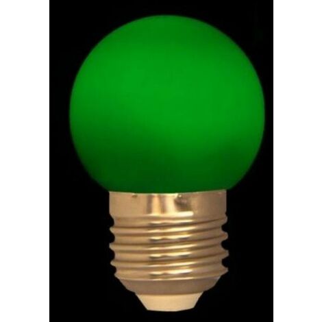 Ampoule E27 LED 1W G45 VERT - SILAMP
