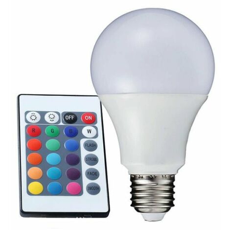 Ampoule E27 LED 5W 220V RGB - Unité - SILUMEN