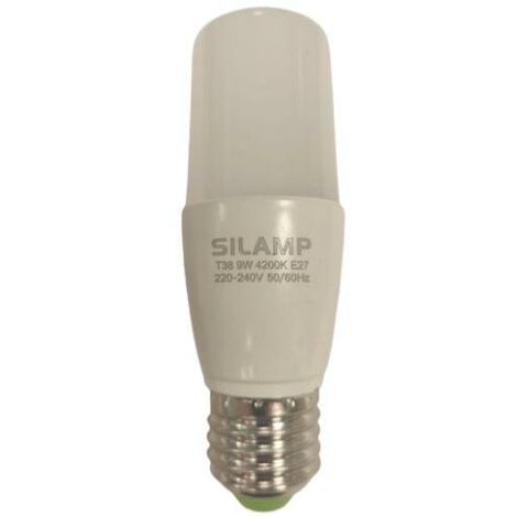 Ampoule E27 LED 9W 220V T38 360° - Blanc Neutre - SILUMEN