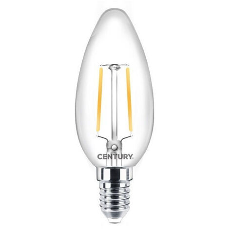 Ampoule Filament Led E14 2 W Olive Blanc Chaud
