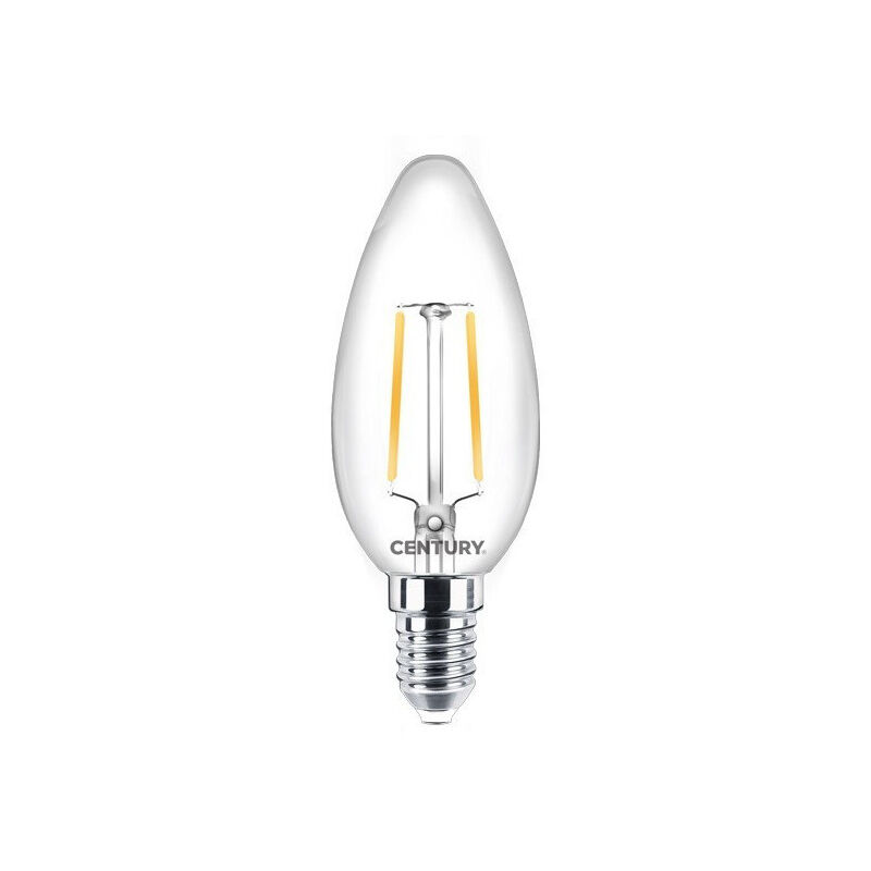 Ampoule Filament Led E14 2 w Olive Blanc Chaud
