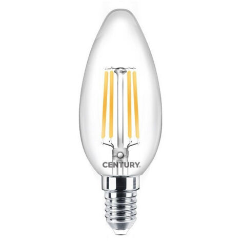 Ampoule Filament Led E14 4 W Olive Blanc Chaud