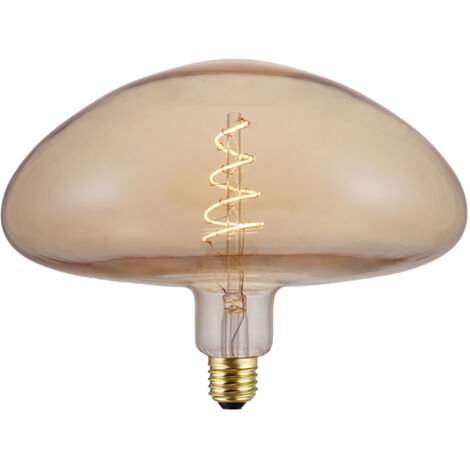Ampoule filament LED MR250 4W Dimmable 2200K E27, ampoule Vintage Géante Champignon - Digilamp