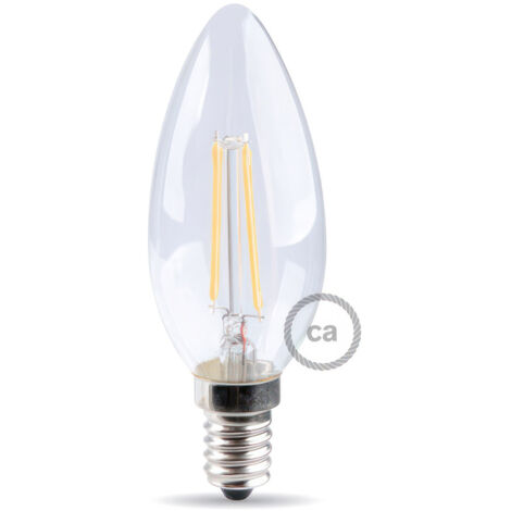 Ampoule Filament Olive LED MEGAMAN E14 3,5W 3000K