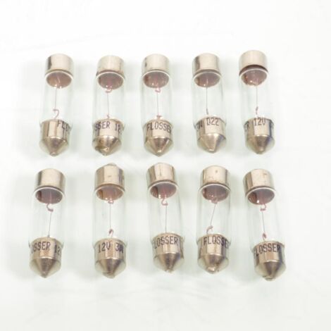 Ampoule Flosser pour moto 12V 3W SV7 Neuf