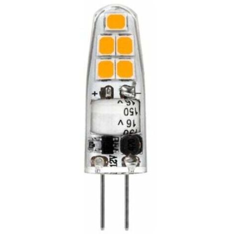 Ampoule G4 LED, 2W équivalent 20W Ampoule Halogène, 180-210LM, Blanc Chaud 3000K, Lot de 10 [Classe énergétique A+]