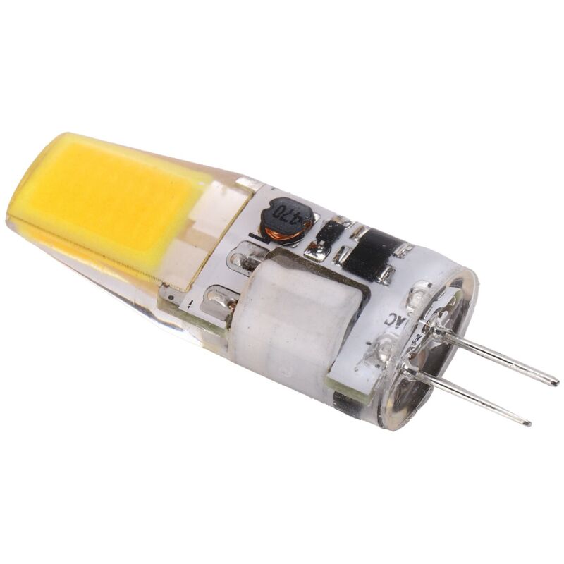 Ampoule G4 LED COB 5W 600LM, lustre en Silicone, plafonnier AC/DC 12V 4.2x1.3cm, lumière naturelle 4000 à 4500K