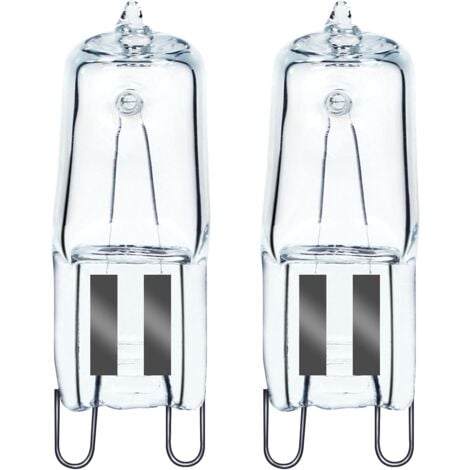 LITZEE Ampoule G9 Pour Four Halogène G9 Oven 40W 230V Ampoule à Tolérance de 300°C 2Pack