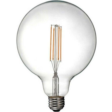 Ampoule Globe LED EDM à Filament E27 6W 800lm 3200K Lumière Chaude Ø12,5x18,2cm