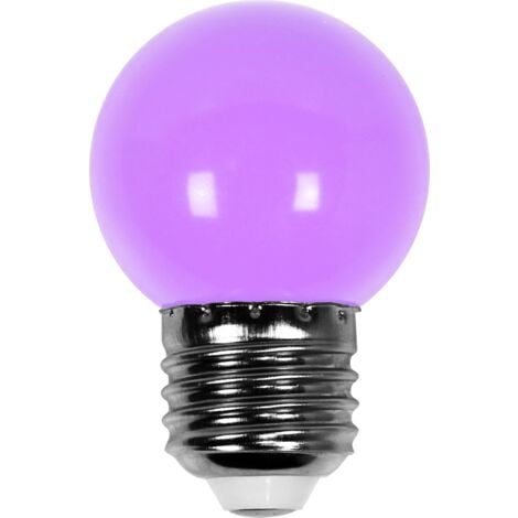 Ampoule Guirlande Guinguette Led E27 Couleur Violet