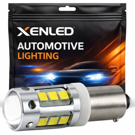 Ampoule H21W PERFORMANCE 16 LED CREE - BAY9S 12V Haute puissance Blanc