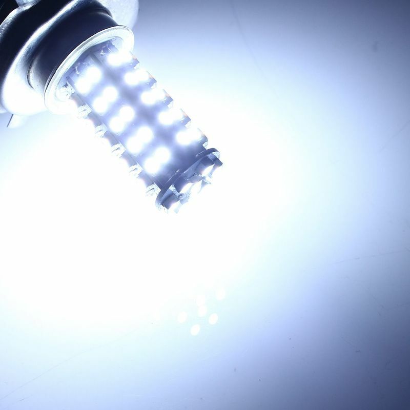 Ampoule H4 3528 SMD 68 LED Blanc ANTI BROUILLARD Lampe Phare 6500K Voiture 12V