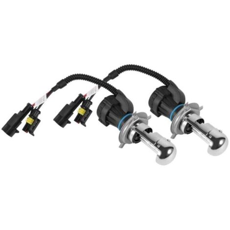 Ampoule H4 Bi Xenon Automatique Faisceau Haut Bas 55W 6000K Kit 2 Pièces