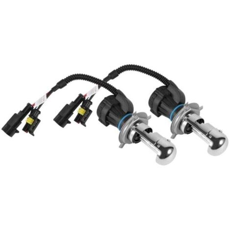 Ampoule H4 Bi Xenon Automatique Faisceau Haut Bas 55W 6000K Kit 2 Pièces