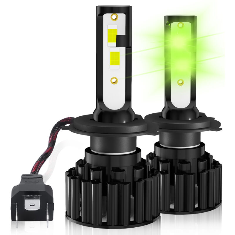 Ampoule H4 Led, 24W Blanc froid de luminosité H4 led Voiture Kit de conversion IP65 étanche, 2 pièces