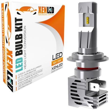 Ampoule H7 LED Terminator3 All-in-One 3200Lms réels CANBUS - XENLED - SANS ERREUR
