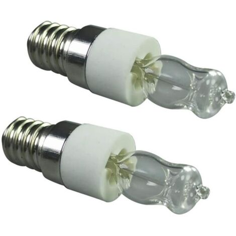 Ampoule halogène E14 40 W pour four, 110 V/220 V, haute température, 500 °C, pour sèche-linge, micro-ondes, hotte