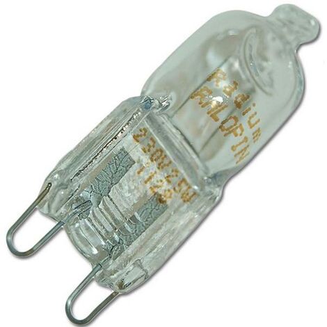 Ampoule halogène G9 25W (71X2994) Four micro-ondes SCHOLTES, PROGRESS, SIEMENS, CONSTRUCTA, ZANUSSI, KITCHENAID, ARTHUR MARTIN ELECTROLUX, LEONARD, BRANDT, ELECTROLUX, ARTHUR MARTIN, PELGRIM, FAURE, A