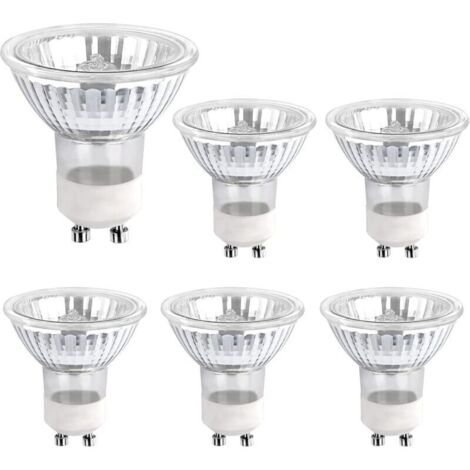 Ampoule Halogene GU10 35W 230V, 380lm Blanc Chaud 2700K, Dimmable Ampoule Spot Halogene, pour Lumière d'armoire, Lumières d'exposi