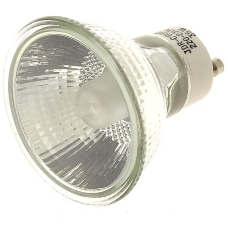 ETUOLMP Ampoule Halogène GU10 Dimmable 35W 230V 2 épingles 2700K Dimmable  Blanc Chaud Ampoule Spot Réflecteur Halogène Pour Salle de Ampoule Track,  Ampoule Chauffe-Bougies，Cuisine, Salon, Lot de 6 : : Luminaires et