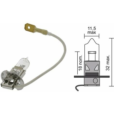 Ampoule halogène H3 UNIVERSELLE 24V - 70W
