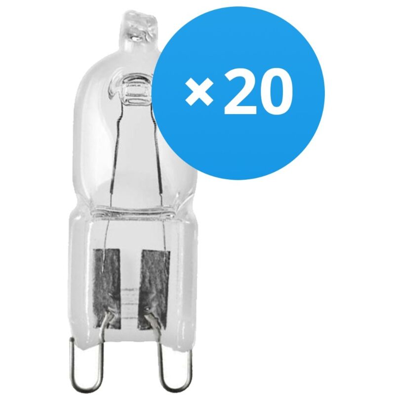 Lot 20x Osram Halogène G9 HaloPin Eco 60W