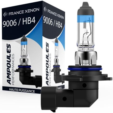 Ampoule Halogène HB4 / 9006 - Vision Plus Racing - 12V 55W - France-Xenon - Éclairage Éclatant
