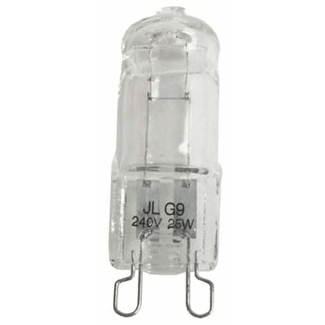 OSRAM Ampoule halogène de four G9 40W (293262-12344) (8085641028) Four, cuisinière WHIRLPOOL, ELECTROLUX, BAUKNECHT, AEG, SAMSUNG, SME