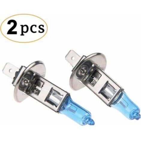 Ampoule halogène pour phares avant Super blanc 5 000 K 12 V 100 W H1