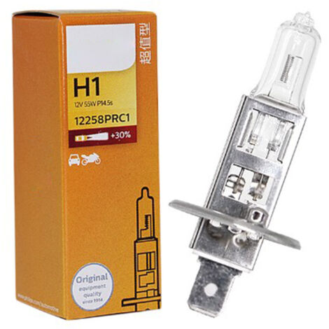 Ampoule halogène pour phares de voiture : ultra-lumineuse, résistante aux intempéries, longue durée de vie, feux de croisement et de route - AquaForge