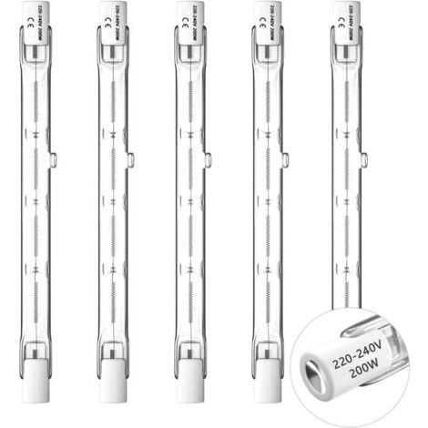 Ampoule halogène R7S - MARQUE - J118 - 200W - 3000K - Dimmable - 4650LM