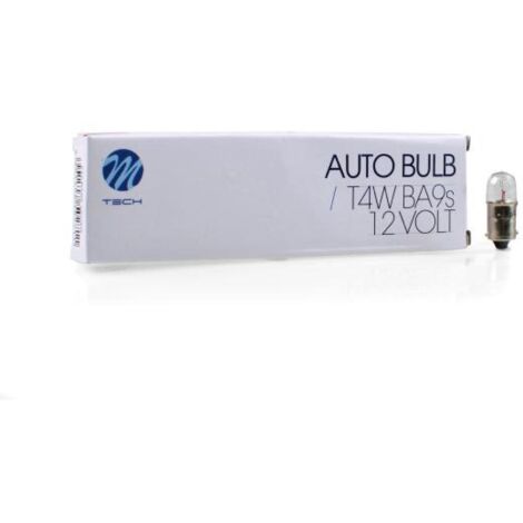 AMPOULE HALOGENE T4W BA9S 12V (BOITE DE 10) MTECH